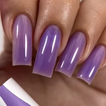 2in1 Gel Base, PolyLiquid Gel - Violet Whirl – Bild 3