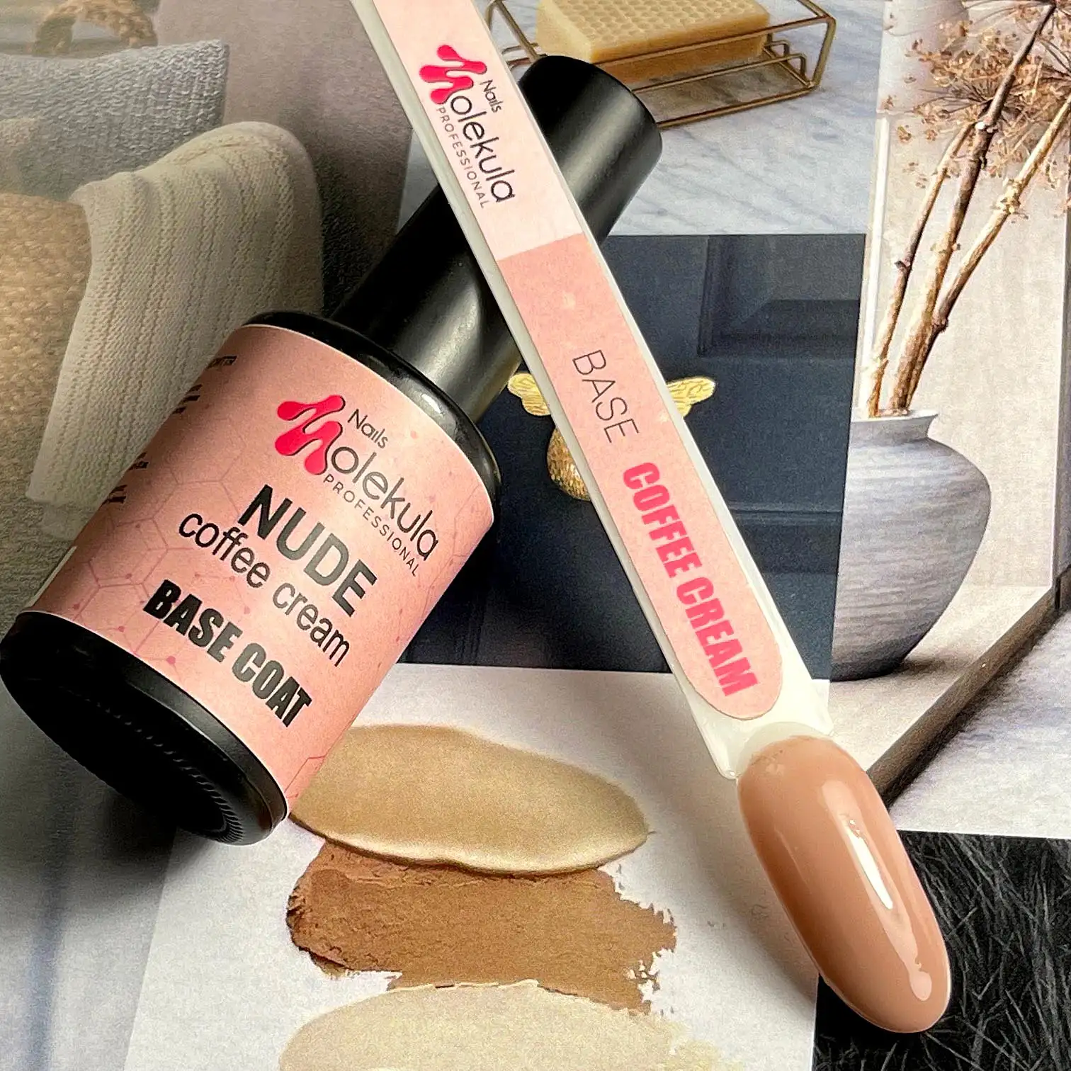 MOLEKULA Base Rubber Nude - coffee – Bild 3