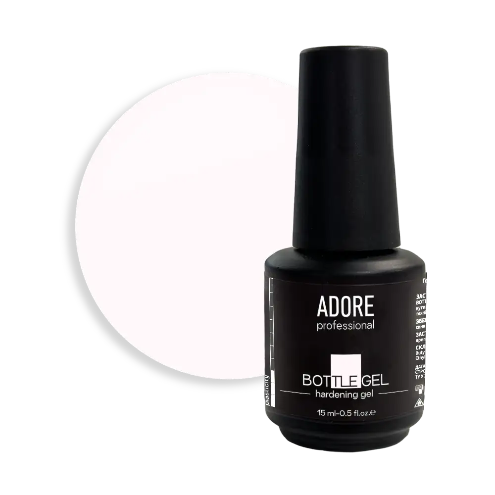 ADORE Bottle Gel Powder 15 ml Nr. 02 Aufbaugel für Nägel