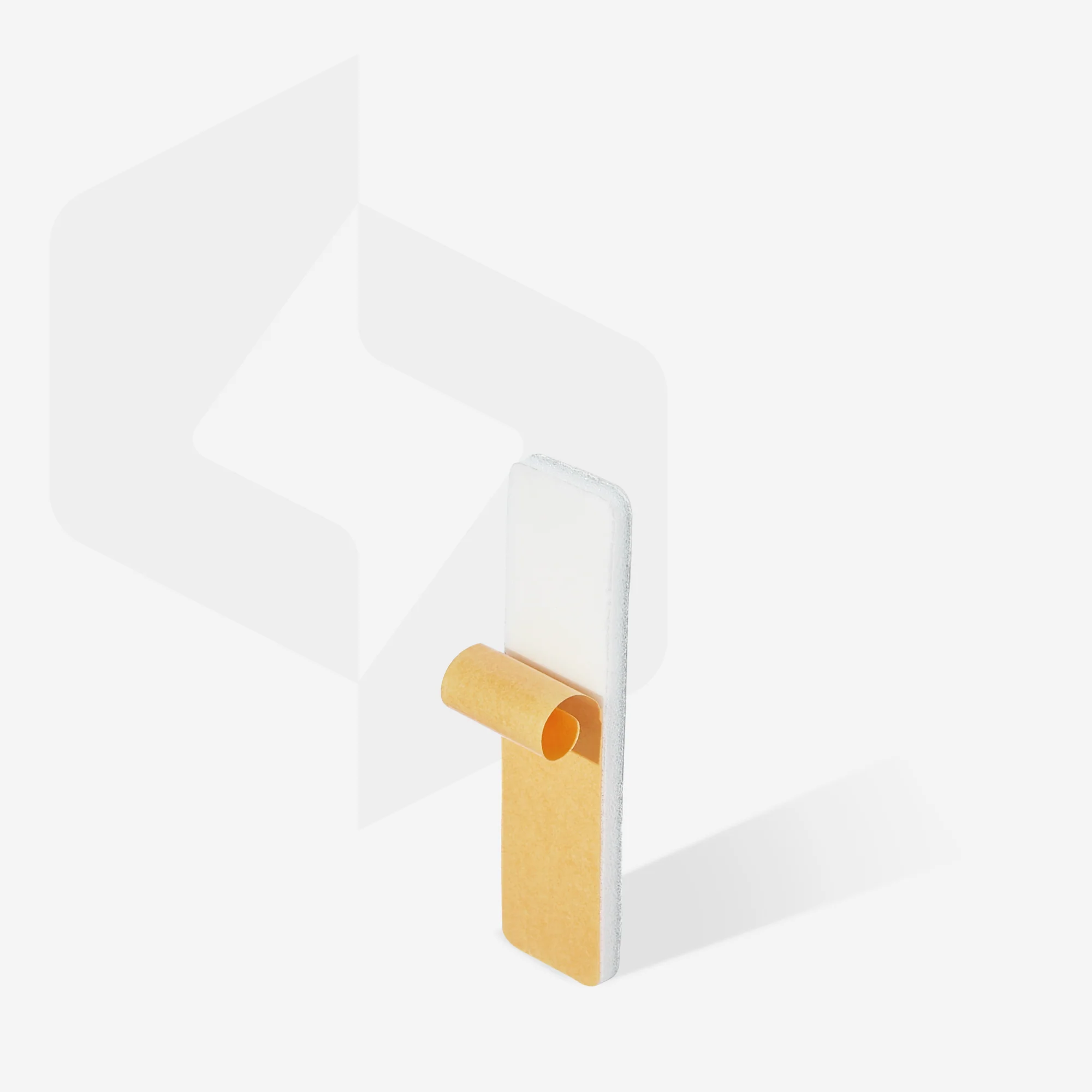 Weiße Einwegfeilen EXPERT 51, Kurzfeile 240 Grit, selbstklebend, 10 Stück, für Maniküre und Pediküre.