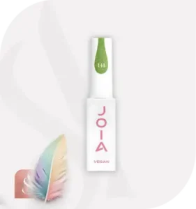 Flasche Gellack auf weißem Hintergrund