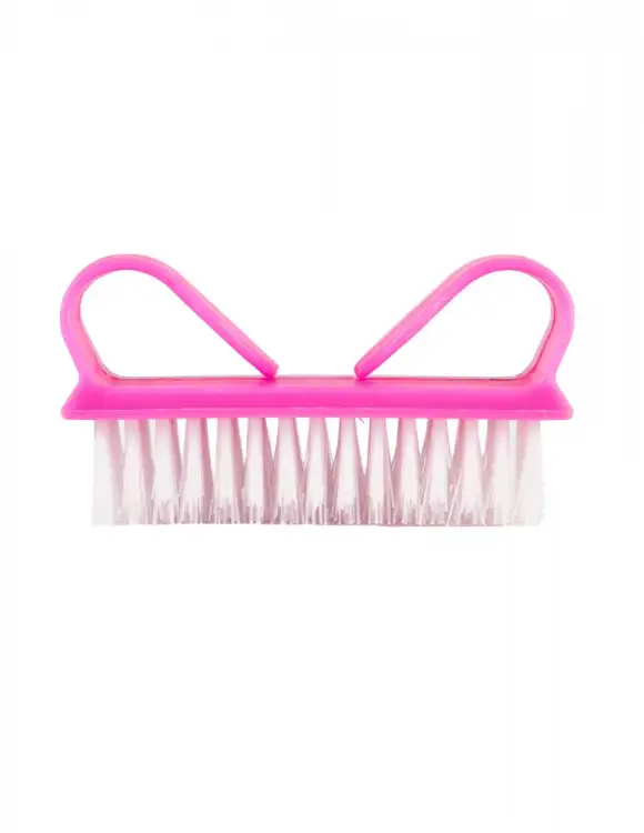 Mini Nagelbürsten in Rosa im 10er-Set zur Reinigung von Nägeln und Händen