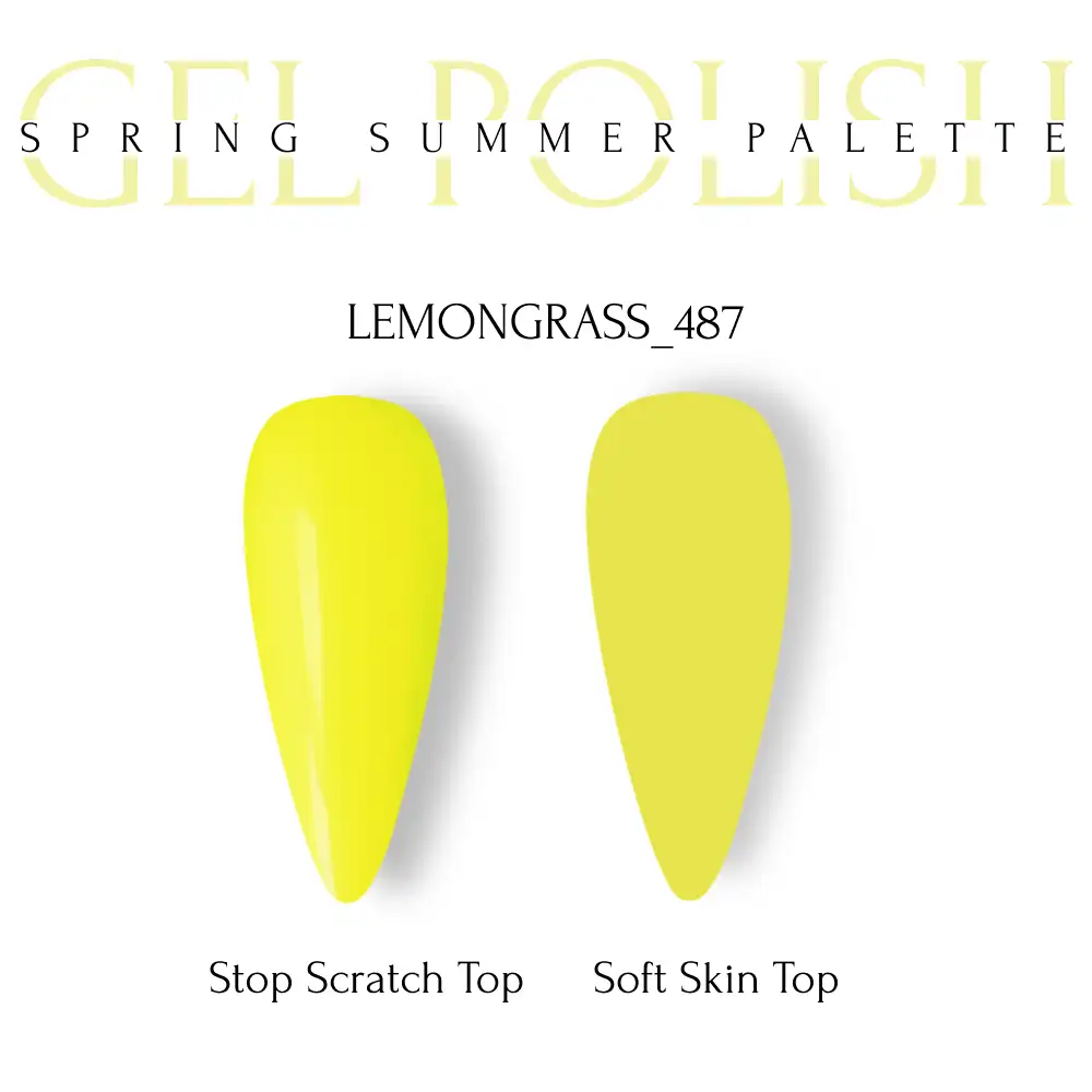 ADORE Gellack №487 - lemongrass – Bild 2