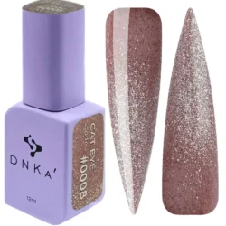 COLOR GEL POLISH CAT`S EYE „DNKa“, 12 ml #0008