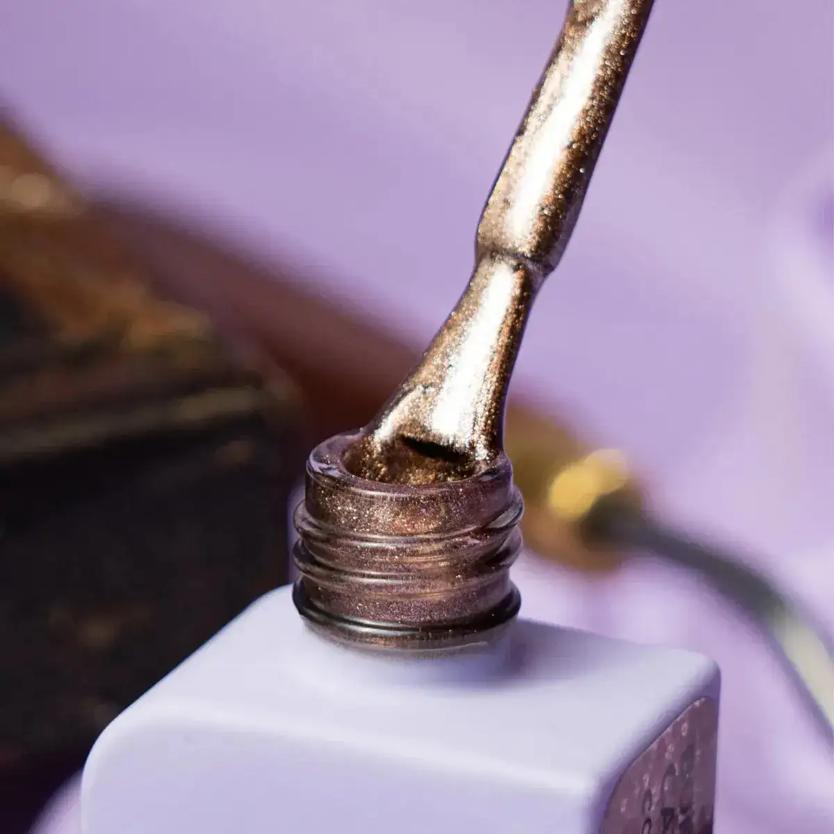 COLOR GEL POLISH CAT`S EYE "DNKa", 12 ml #0011 BOHEMIAN – Bild 2