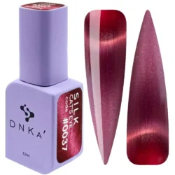 COLOR GEL POLISH CAT`S EYE „DNKa“, 12 ml #0037 SILK