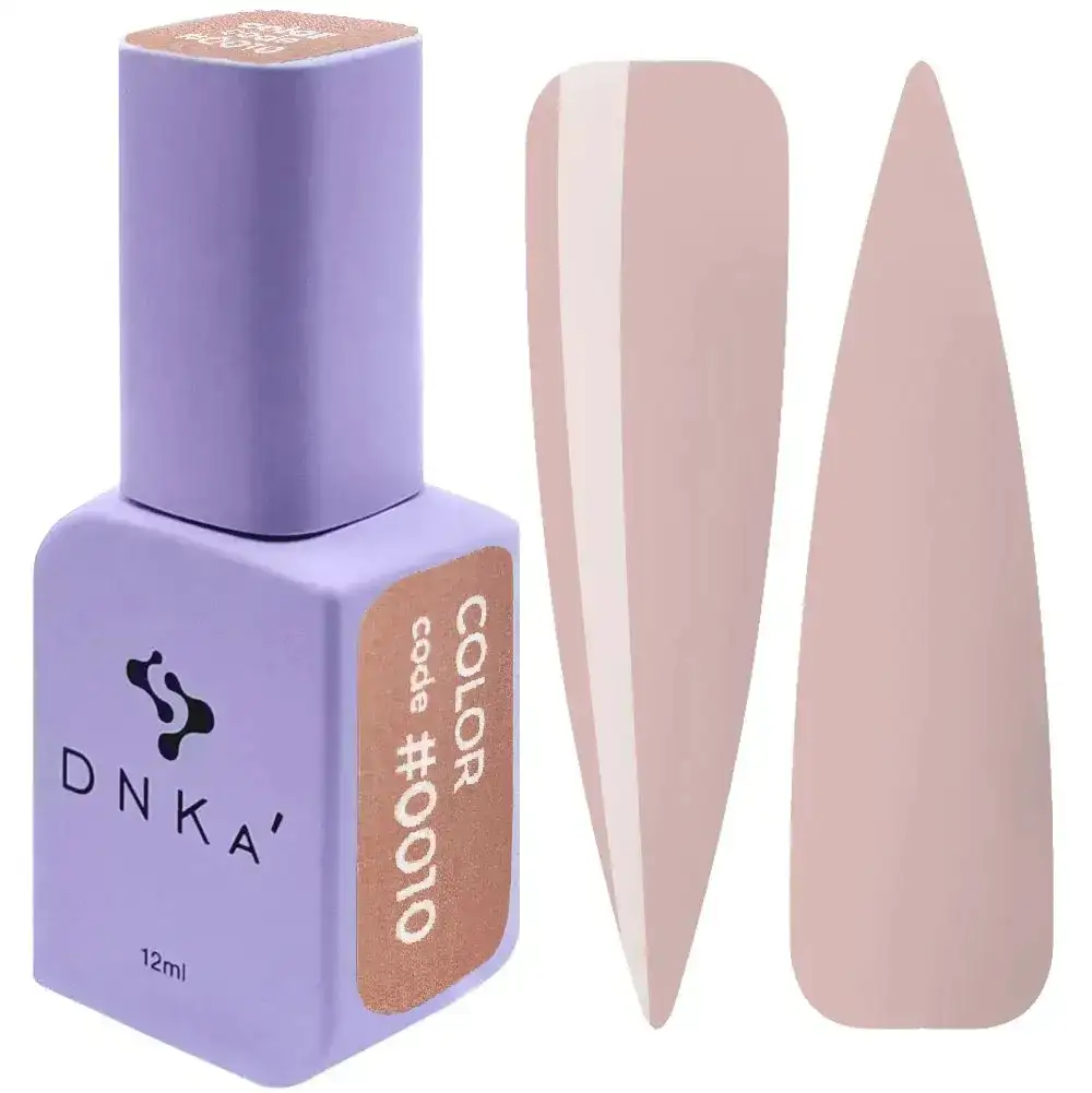 COLOR GEL POLISH "DNKa", 12 ml #0010