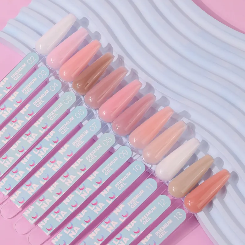 Selbstglättendes UV LED Builder Gel von LUNAmoon
