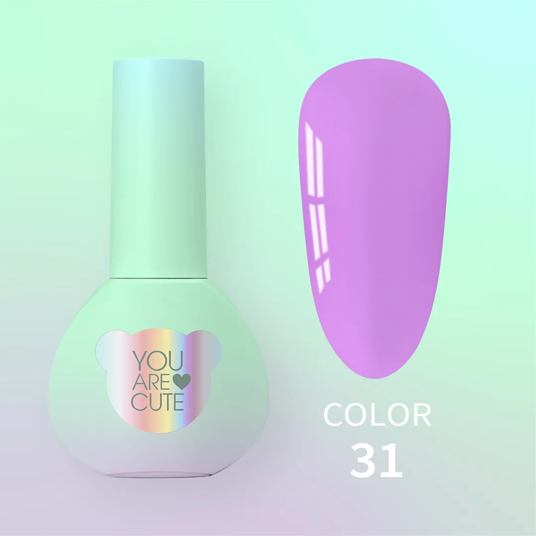Gel-Nagellack Farbe Nr. 31you are cute