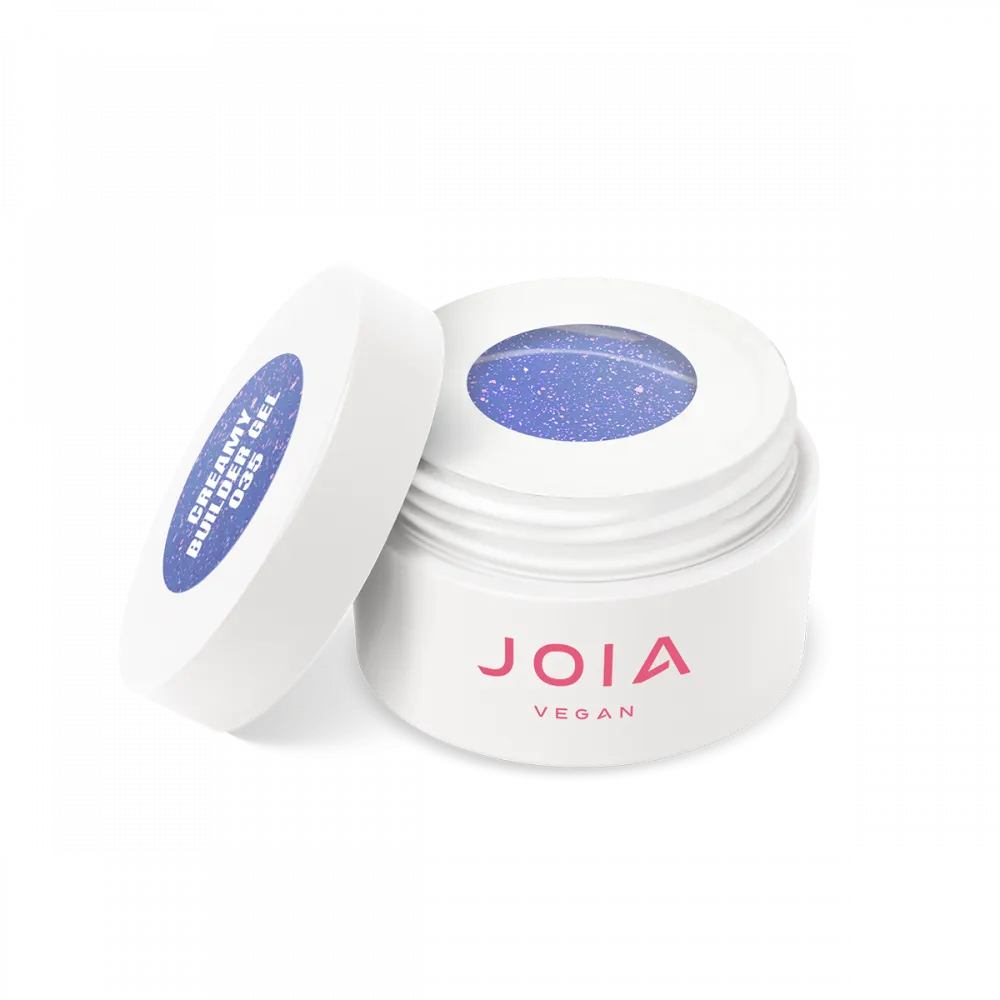 JOIA vegan Creamy Builder Gel 035 Frozen Lavender 15 ml Aufbaugel Lavendelblau