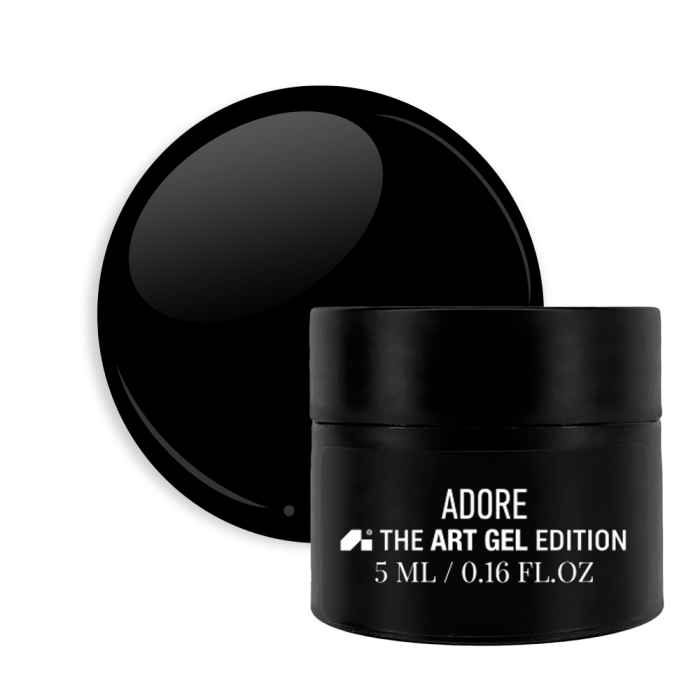 ADORE Gel Paste Black 5 g schwarze 3D Gelpaste