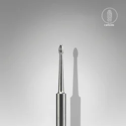 STALEKS EXPERT Hartmetall-Nagelreiniger Mini 1,2 × 2,5 mm – Sicherer Fräser für Nagelhaut