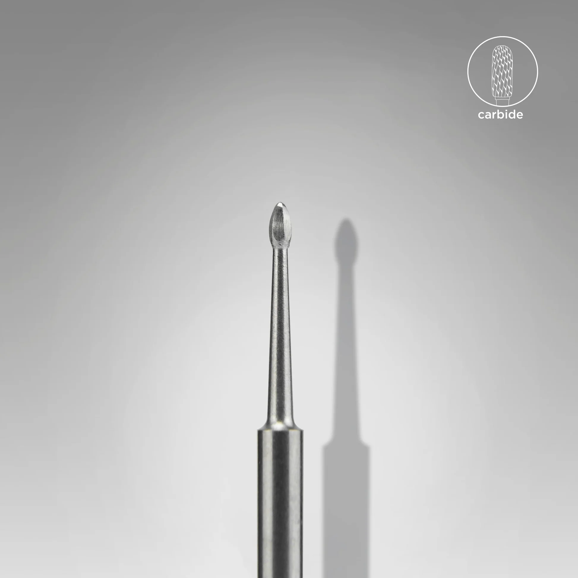 STALEKS EXPERT Hartmetall-Nagelreiniger Mini 1,2 × 2,5 mm für Maniküre