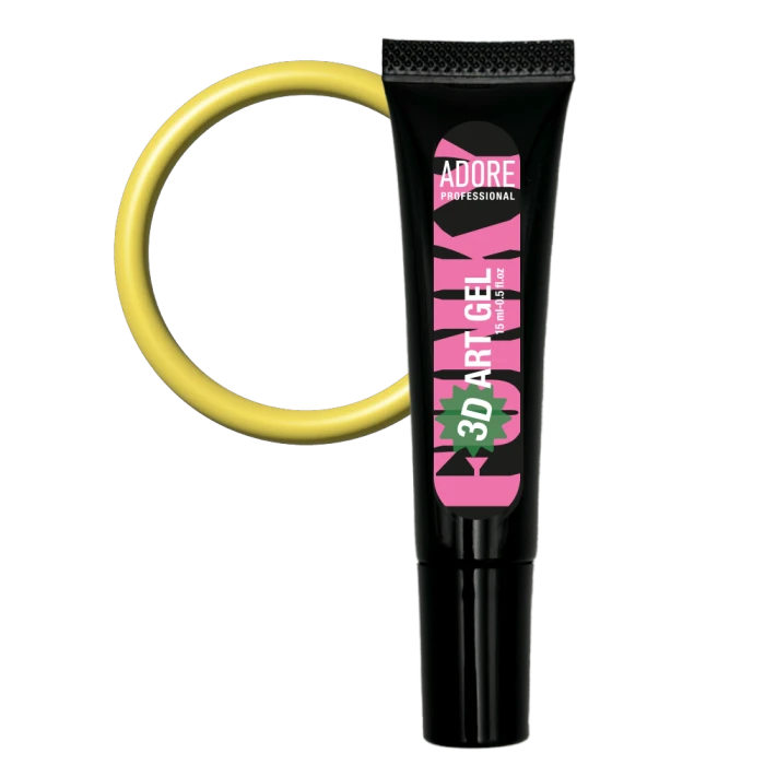 ADORE 3D Funky Art Gel Nr. 06 Lemon Farbton
