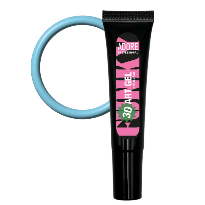ADORE 3D Funky Art Gel Nr. 09 blue 15 ml