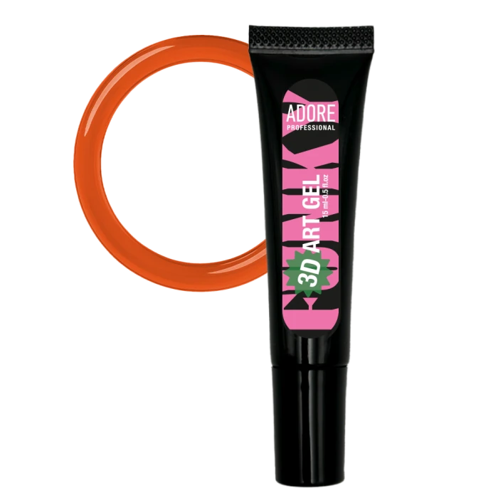 ADORE 3D Funky Art Gel Nr. 12 Glass Amber 15 ml