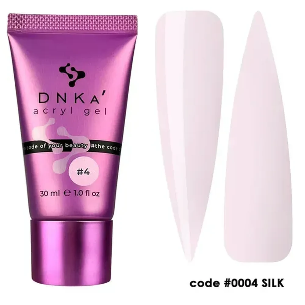 DNKa' Acryl Gel #0004 Silk – Tube 30 ml und Farbmuster