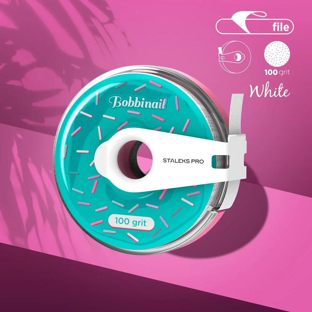 STALEKS EXPERT Donut Schleifband weiß im Abroller 100 Grit