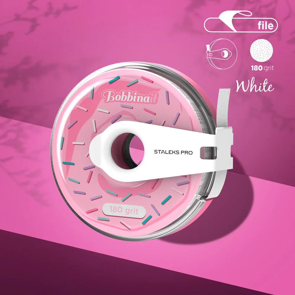 STALEKS EXPERT Donut Schleifband weiß im Abroller 180 Grit